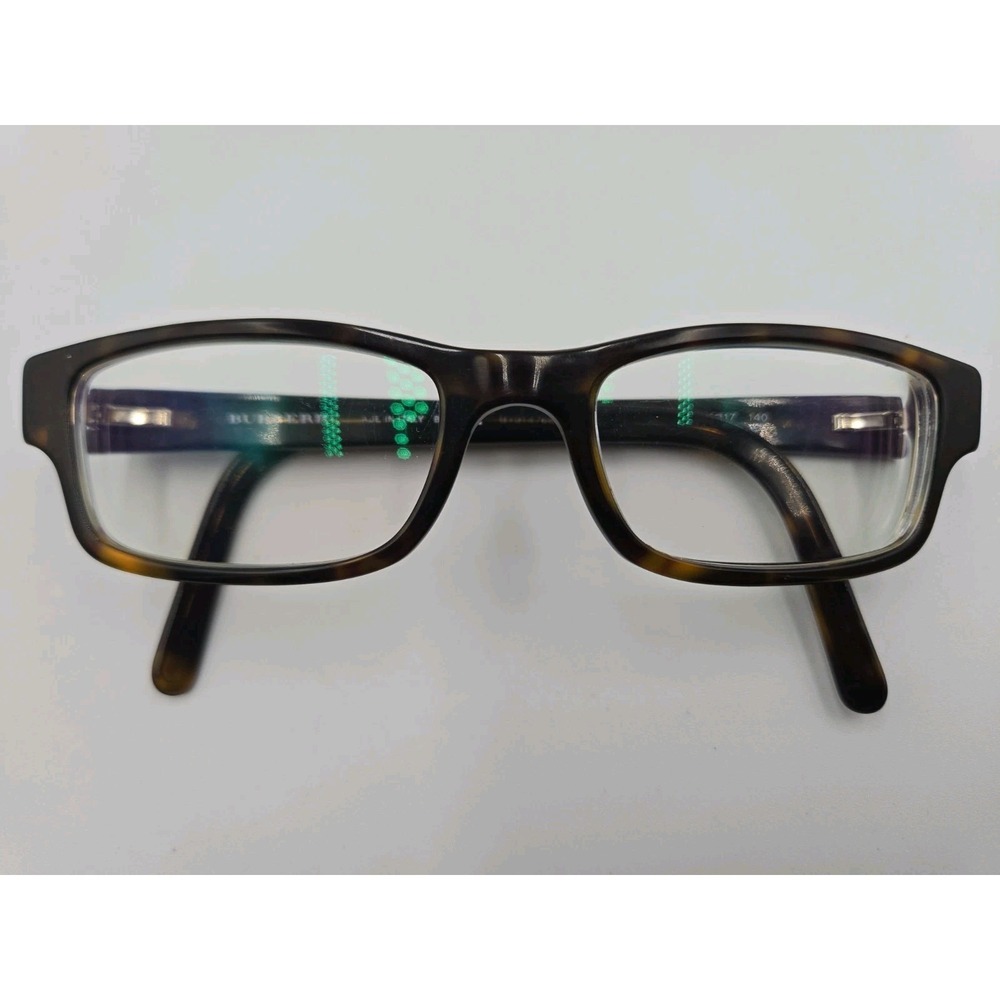 Burberry Eyeglasses Frames Only, B 2066 3177 52-17-140 Tortoise Made in Italy